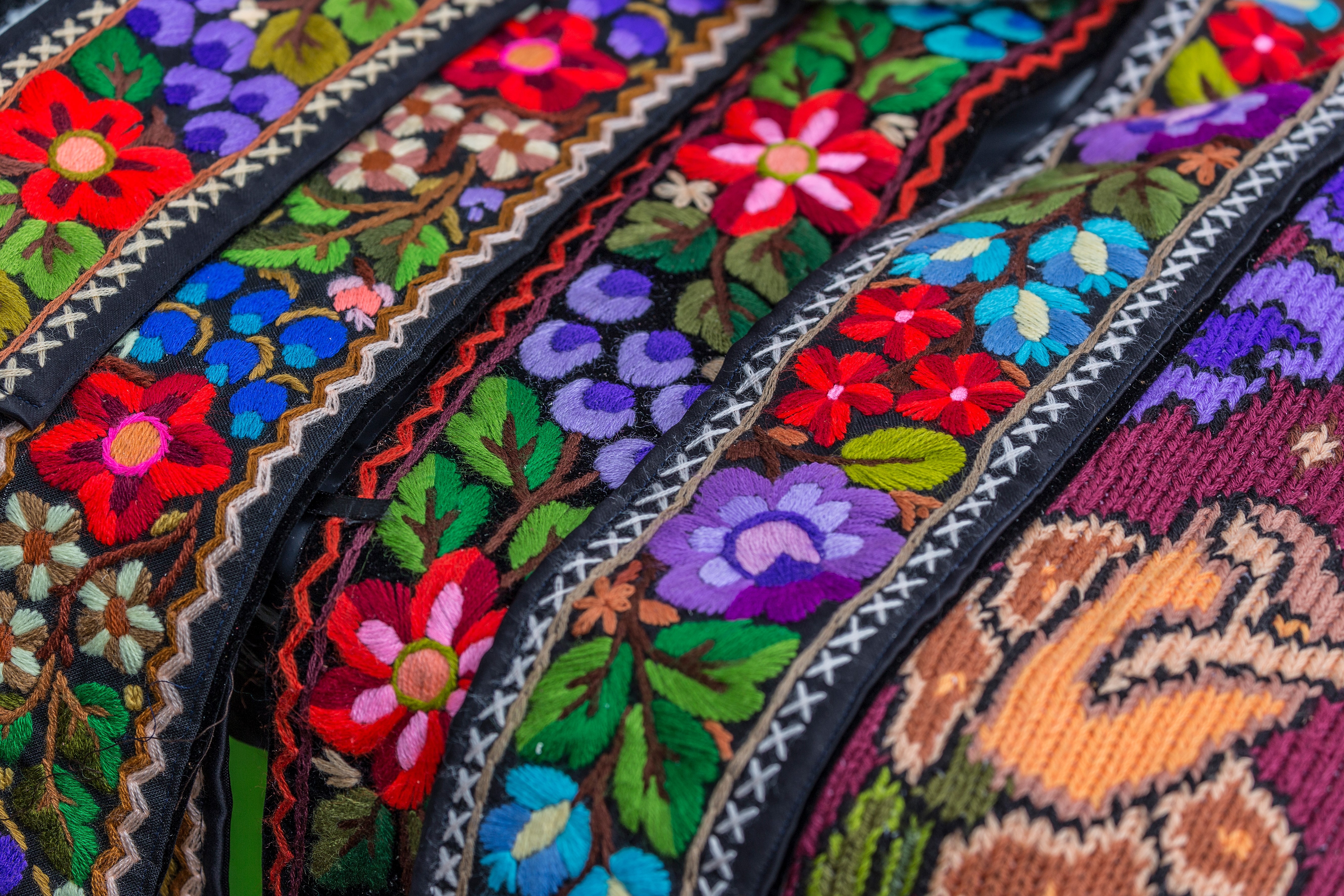 Traditional Romanian embroidery