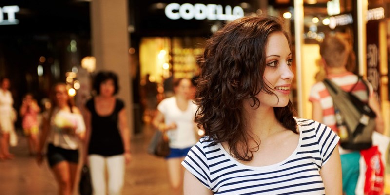 Shopping Street in Munich