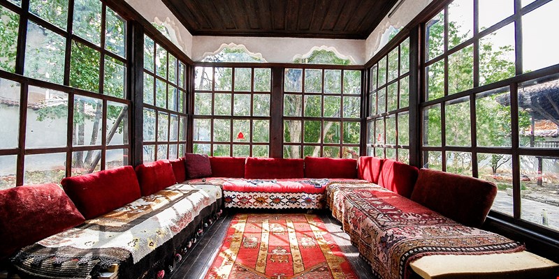 Ethnographic museum room