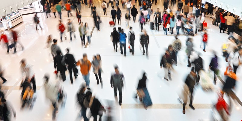 people shopping